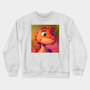 Baby Dinosaur Dino Bambino - Ella Crewneck Sweatshirt